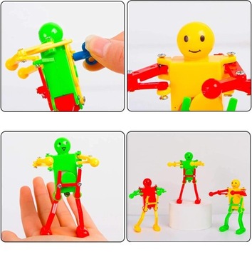 3X ИГРУШКА В ПОДАРОК ​​РЕБЕНКУ ПРОГУЛЯЮЩИЙ ТАНЦУЮЩИЙ ЧЕЛОВЕК РАЗНОЦВЕТНЫЙ РОБОТ
