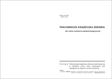Pracownicza książeczka zdrowia