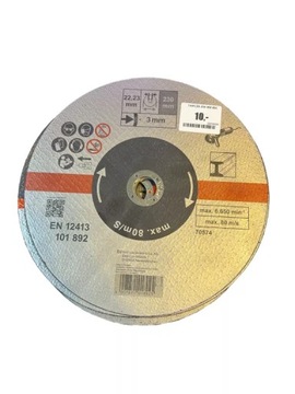 TARCZA EN 12413 101 892 230 MM