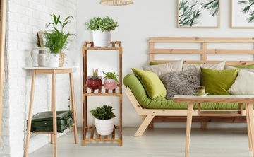 ДЕРЕВЯННАЯ ПОДСТАВКА ДЛЯ ЦВЕТОВ ЦВЕТОЧНЫЕ кашпо РАСТЕНИЯ КНИЖНЫЙ ШКАФ С 3 ПОЛКАМИ