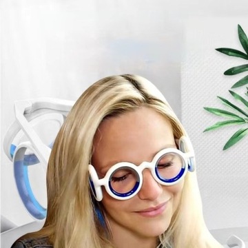 OKULARY ZERÓWKI ,OKULARY DO CHOROBA LOKOMOCYJNA,NIEBIESKIE Najlepsza Jakość