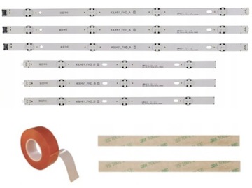 LISTWY LED TV LG 43LH615V 43LH51_FHD_A TYPE