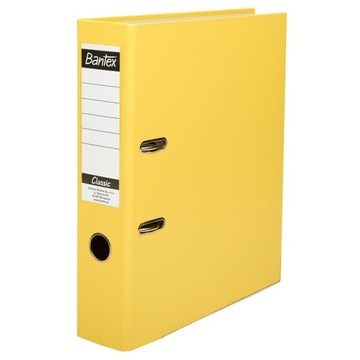 SEGREGATOR NA DOKUMENTY A4 75mm żółty 400044672 BANTEX BUGET CLASSIC
