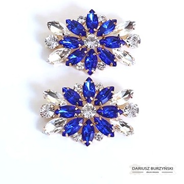 Сапфир УКРАШЕНИЕ КОМСАФИР ДЛЯ ОБУВИ ДЛЯ ОБУВИ СУМКИ БРОШЬ ЗАЖИМ