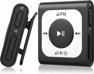 Odtwarzacz MP3 AGPtek A51PL czarny 64 GB, radio FM, bluetooth 5.0