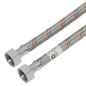 Wężyk do wody 3/8 x3/8 gw/gw 40cm 10 lat gwarancji