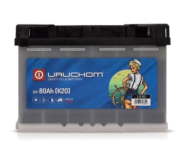 Akumulator głębokiego wyładowania Uruchom 12V 80Ah