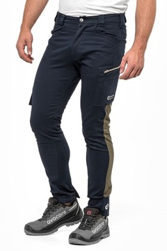 SPODNIE ROBOCZE TUBBOS SLIM STRETCH R 58 ELASTYCZNE DOPASOWANE WYGODNE
