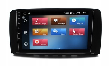 RADIO NAWIGACJA GPS MERCEDES BENZ R W251 ANDROID