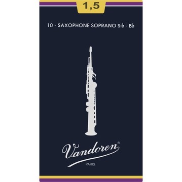 Трость для саксофона-сопрано 1,5 Vandoren