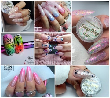 ПОРОШОК ДЛЯ НОГТЕЙ С БЛЕСКНЫМ ДЕКОРАЦИОННЫМ ЭФФЕКТОМ