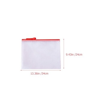 Сетчатые пакеты для документов на молнии А4 Дополнение 24 шт.