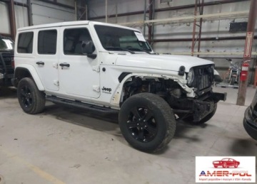 Jeep Wrangler IV 2021 Jeep Wrangler 2021r., Sahara Altitude 4x4, 3.6L, od ubezpieczalni 3.6 289KM