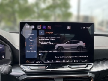 Cupra Formentor Crossover 1.5 TSI 150KM 2025 Cupra Formentor 1.5eTSI 150KM DSG, Salon PL, FV23%, zdjęcie 18