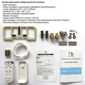 Сиденье для унитаза-биде Major&Maker Diamond