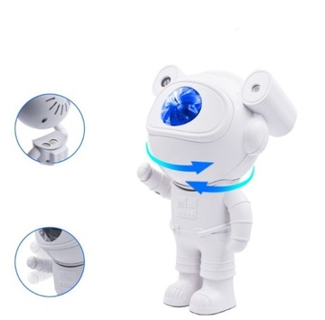 ПРОЕКТОР GALAXY ASTRONAUT BLUETOOTH НОЧНАЯ ЛАМПА ГРОМКОГОВОРИТЕЛЬ ДЛЯ ДЕТЕЙ + ПУЛЬТ ДИСТАНЦИОННОГО УПРАВЛЕНИЯ