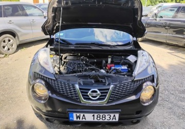 Nissan Juke I SUV 1.6i 117KM 2013 Nissan Juke 2013r, SALON POLSKA. 1.6 LPG. Delikatnie uszkodzony przod. Jez, zdjęcie 4