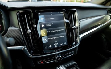 Volvo S90 II Sedan 2.0 D5 235KM 2017 Volvo S90 D5 AWD R-Design Poles Aktywny Tempomat Nvigacaj Podgrzewana Kier, zdjęcie 23