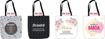 Сумка-шоппер, подарок на День бабушки.