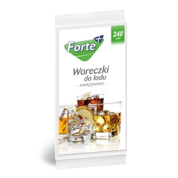 FORTE Woreczki Do Lodu 240 kostek
