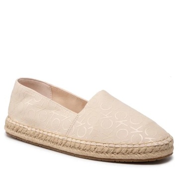 Espadryle Damskie CALVIN KLEIN LOGO Oryginalne