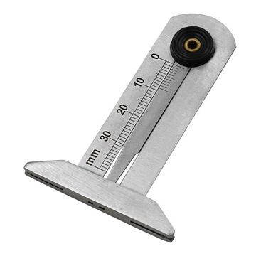 Измеритель глубины протектора автомобильных шин из нержавеющей стали, мм