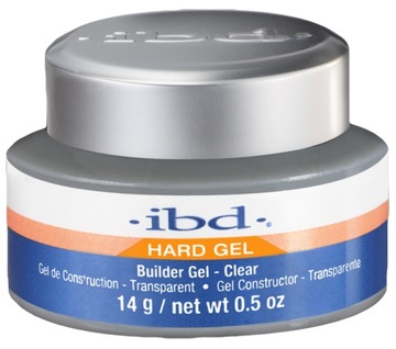 IBD HARD GEL UV - ŻEL BUDUJĄCY CLEAR 14g