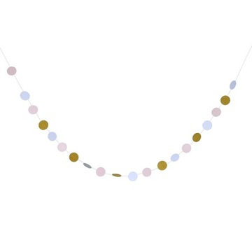 Треугольный круглый баннер 100 круглых домашних вечеринок