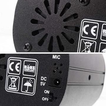 СВЕТОДИОДНЫЙ МИНИ-ЛАЗЕРНЫЙ СВЕТ СЦЕНЫ ЗВЕЗДА