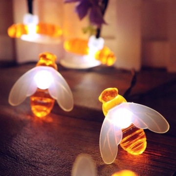 ГИРЛАНД САД СОЛНЕЧНЫЕ СВЕТОДИОДНЫЕ ЛАМПЫ BEES BEES 50LED 5M
