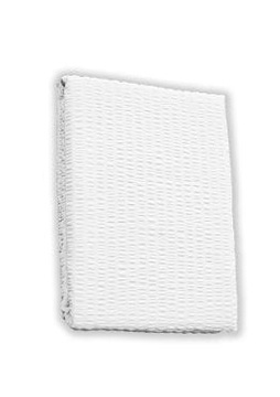 Prześcieradło z Kory bez gumki 160x200 Białe