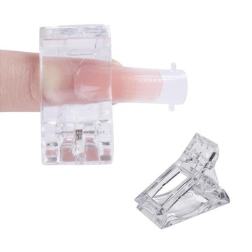 AG599C КЛИПСЫ ДЛЯ ФОРМ НОГТЕЙ 5 ШТ.