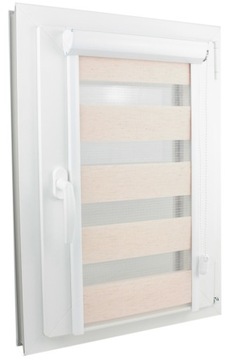 Roleta Dzień Noc w KASECIE z PROWADNICAMI 71X150