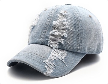 Czapka z daszkiem Bejsbolówka JEANS Jakość