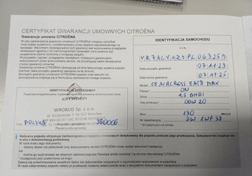 Citroen C5 Aircross SUV Facelifting 1.5 BlueHDi 131KM 2023 Citroen C5 Aircross 12 1.5 BlueHDi Max Automat I wl. GWARANCJA FV23, zdjęcie 34