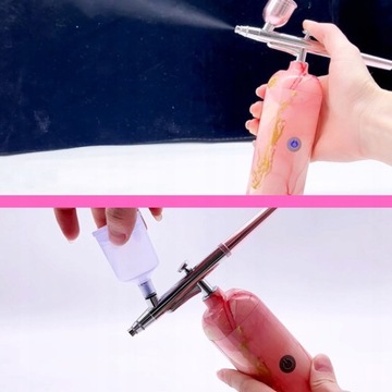 АЭРОГРАТ БЕСПРОВОДНОЙ АЭРОГРАТ ДЛЯ УКЛАДКИ БРОВЕЙ И НОГТЕЙ