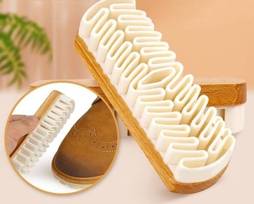 SZCZOTKA GUMOWA DO CZYSZCZENIA ZAMSZU I NUBUKU PROFESJONALNA SKUTECZNA