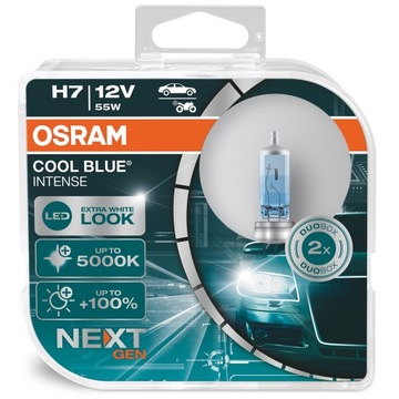 Лампы Osram H7 Cool Blue Intense XenonLook 5000K