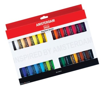 Farby akrylowe 24x20ml Amsterdam TALENS
