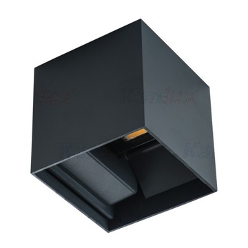 Oprawa elewacyjna REKA LED EL 7W-L-GR czarny 28990