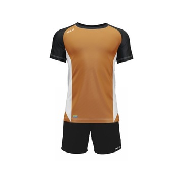 STRÓJ SPORTOWY HITTER COLO POMARAŃCZ-CZARNY-R.L