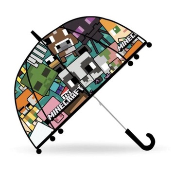 Parasolka przezroczysta 48cm Minecraft MC00006