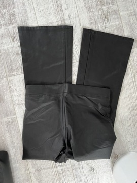 VILA wysoki stan spodnie woskowane 40 L