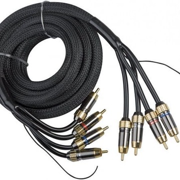 Kicx RCA06 / 4xRCA 5 м 3xэкранированный OFC - Премиум