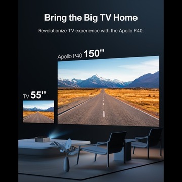 ЖК-проектор Ultimea Apollo P40, черный