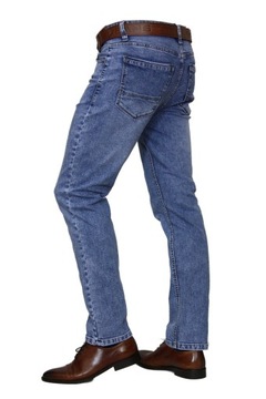 SPODNIE MĘSKIE JEANS REGULAR W34 L36 PAS 88-90