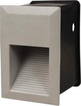 Wpuszczana lampa ścienna - Oświetlenie zewnętrzne - 15 LED - Aluminium