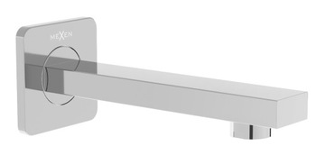 MEXEN CUBE PODTYNKOWA WYLEWKA WANNOWA CHROM