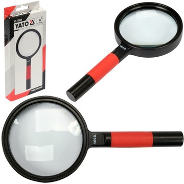 YATO LUPA 4X SZKŁO POWIĘKSZAJĄCE 75MM