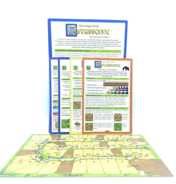 КАРКАССОН НАСТОЛЬНАЯ ИГРА + АББИТ И РЕКА PLW БАРД